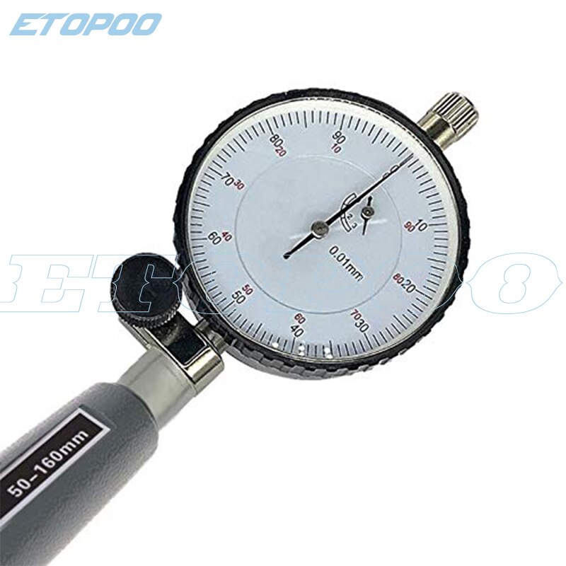 50-160mm Inner Diameter Bore Gauge Measuring Rod + Probe (no indicator) Accessories Inner Diameter Gauge 0-10mm dial indicator