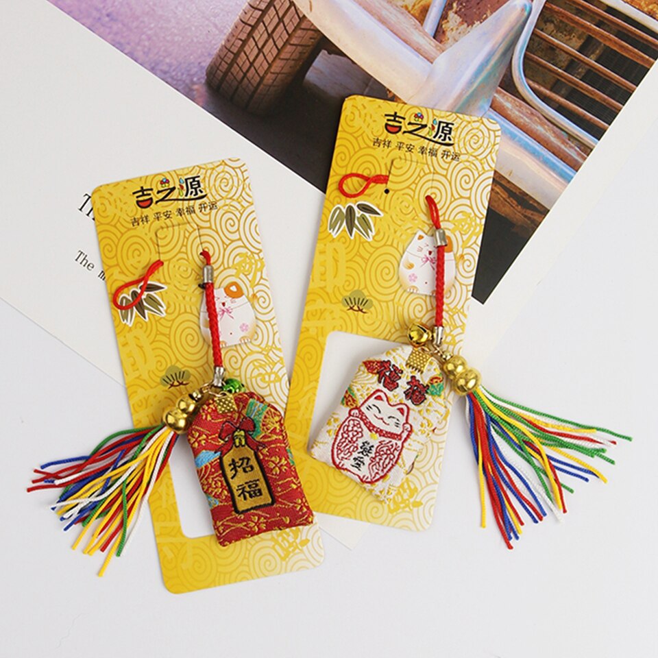 Japanse Lucky Cat Smart Telefoon Strap Lanyards Voor Iphone/Samsung/Xiaomi Mobiele Telefoon Strap Touw Charm Sleutelhanger Kwastje hanger