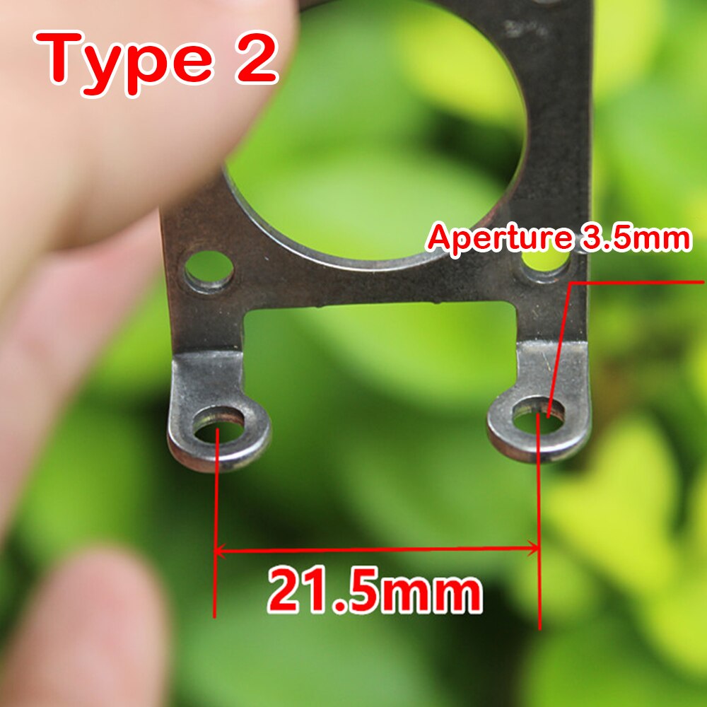 DC Motor Bracket Stainless Steel Steel Base Mount Fixed Mounting Base Machine Seat Support Bracket Seat DIY Motors Accessories