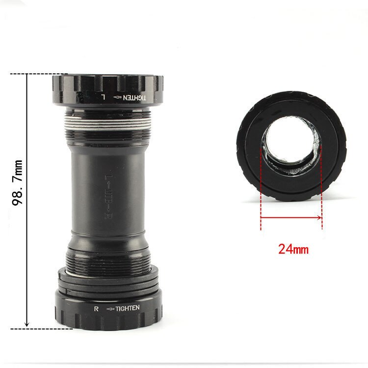 Letzte neue BB68 Lagerbier Tretlager Schraube Typ 68/73mm Fahrrad Achse MTB Rennrad Tretlager Wasserdicht Legierung BB fahrrad