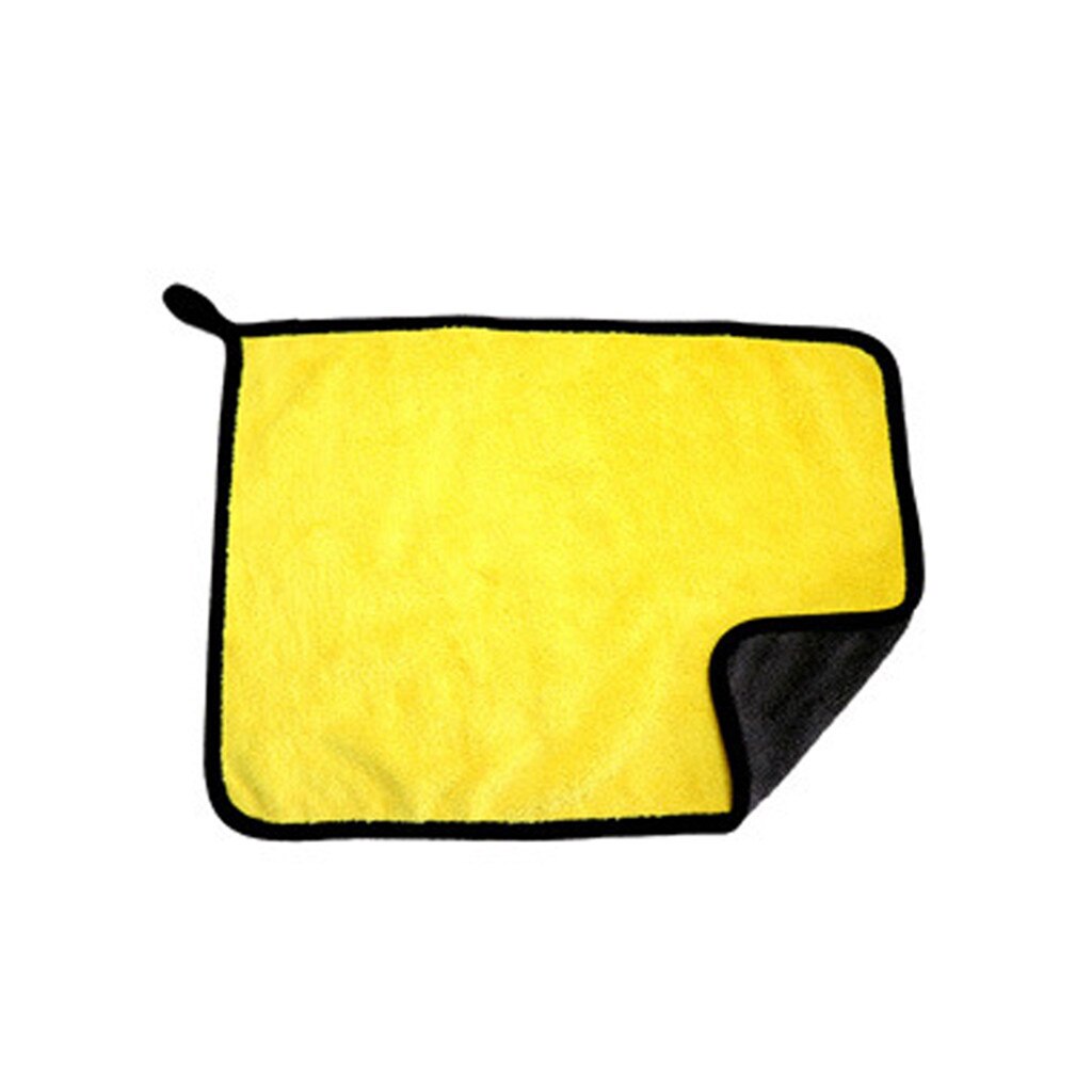 Car Cleaning Towel The Royal Plush Drying Towel Premium Plush Microfiber Towel Car Plush Drying Towel: Brown
