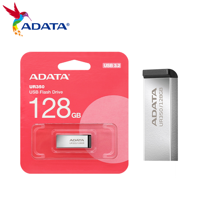 ADATA USB-Flash-Laufwerk USB3.2 UR350 Flash-Speicherstick 32 GB 64 GB 128 GB 256 GB Universal Serial Bus UDisk für Desktop-Laptop