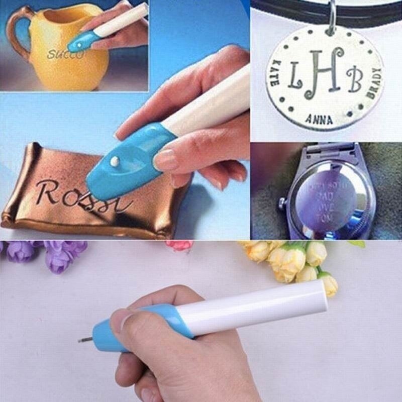 Mini Electric Carving Pen Engraving Pen for Machine Graver Tool Engraver Corrode Engraved Pens 2 In1 Engraver Pens Hand Tools