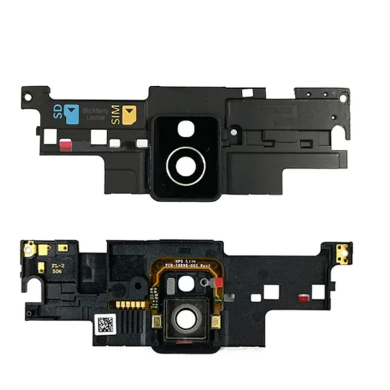 Voor Blackberry Paspoort Q30 SQW100-1 Terug Batterij Cover Deur Behuizing Case achterkant/UP cover Reparatie onderdelen: Black