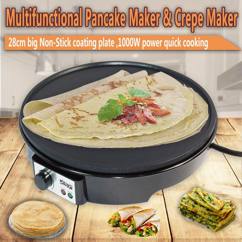 Thuis Pizza Maker Lente Cake Sandwich Pannenkoek Pannenkoek Machine Barbecue Biefstuk Elektrische Bakpan