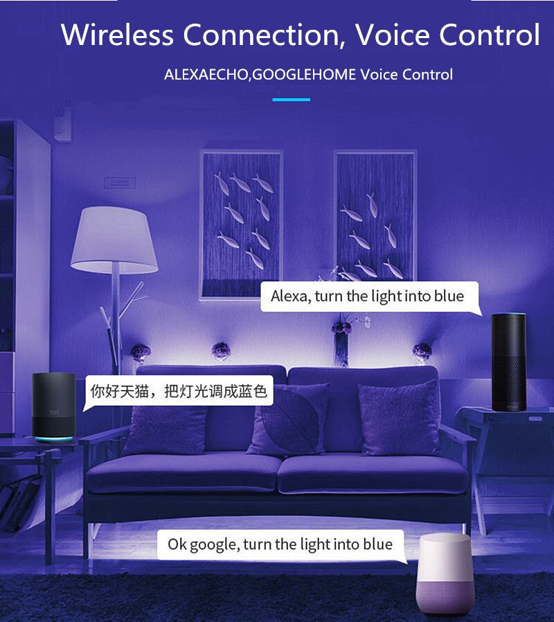 RGB LED Controller DC5-24V WiFi Music Smart APP Controller Double Output 24key IR Remote Controller For 5050 3528 RGB LED Strip