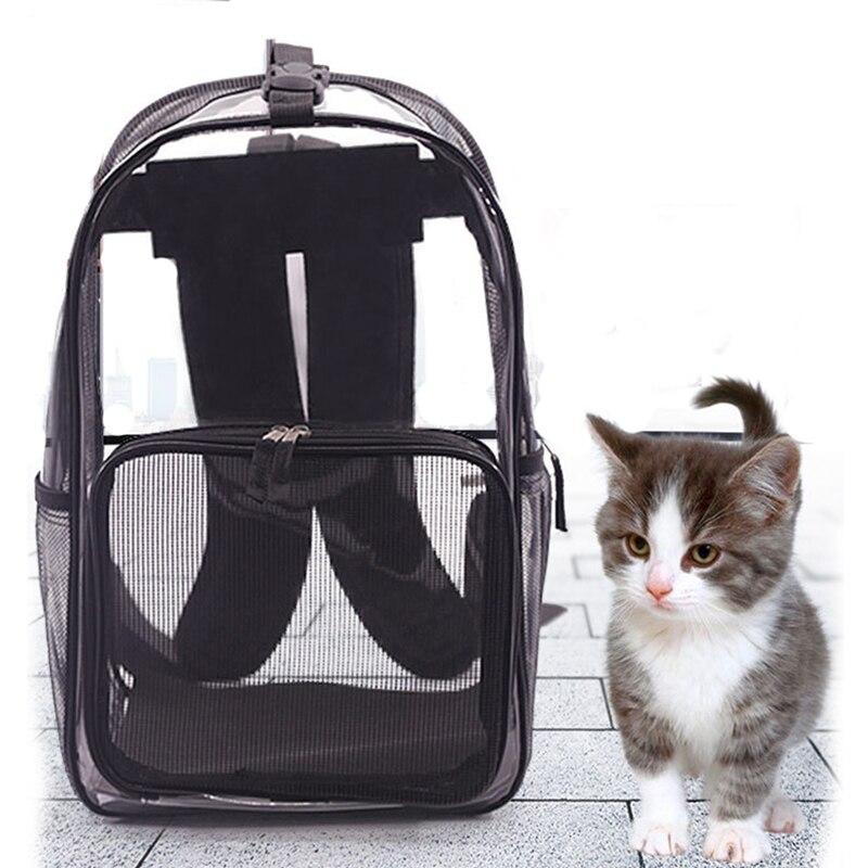 Ademend Nylon Kleine Hond Draagtas Outdoor Dubbele Schouder Hond Rugzak Mesh Reizen Pet Carrier Voor Kleine Hond Kat Rugzak