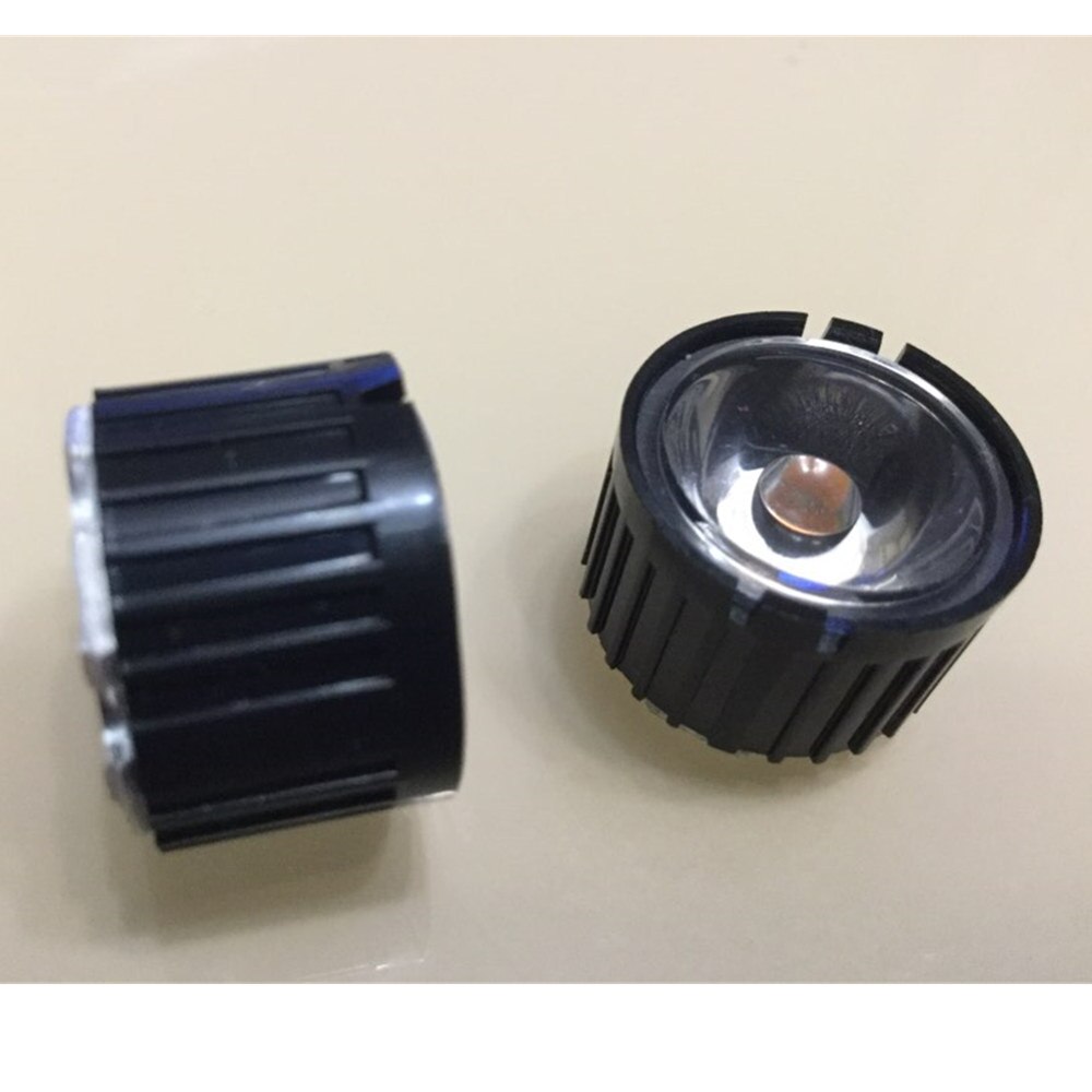 Reflector de lente colimador con soporte para LED R06 de 1-5W, unids/set juego de 10, 5/15/30/45/60/90/120 grados,