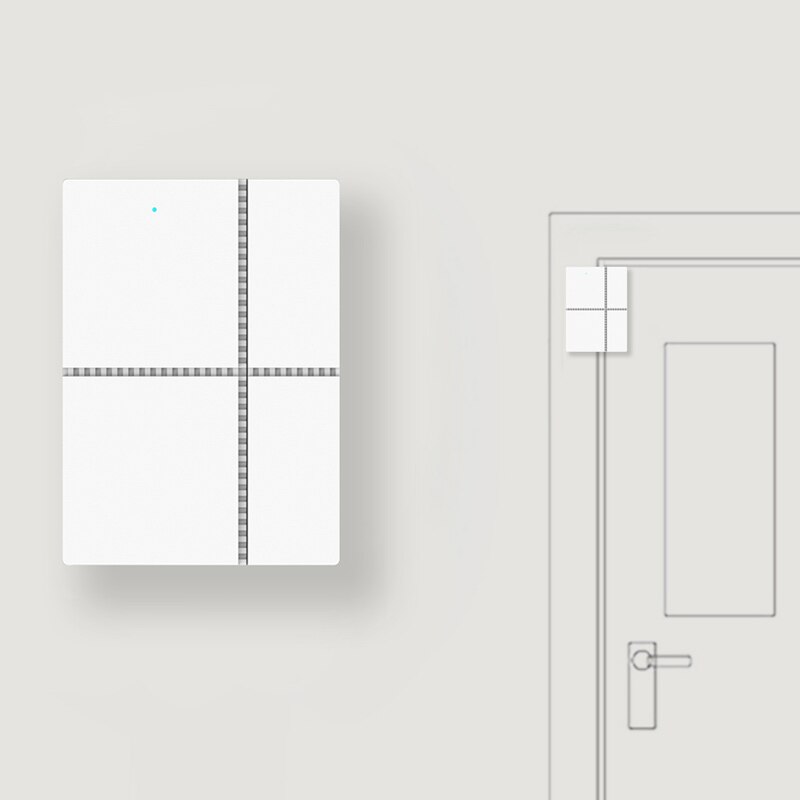 Tuya WiFi Door Sensor Smart Door Open/Closed Detectors Smart Life APP Wifi Window Sensor Work with Alexa Google Home