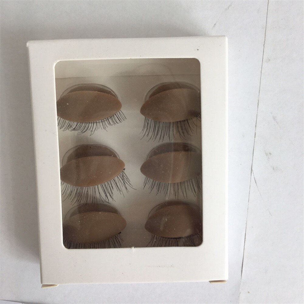Cílios acessórios manequim para cílios manequim para cílios extensão suprimentos conjunto para cílios manequim prática cabeça cílios: Eye-c