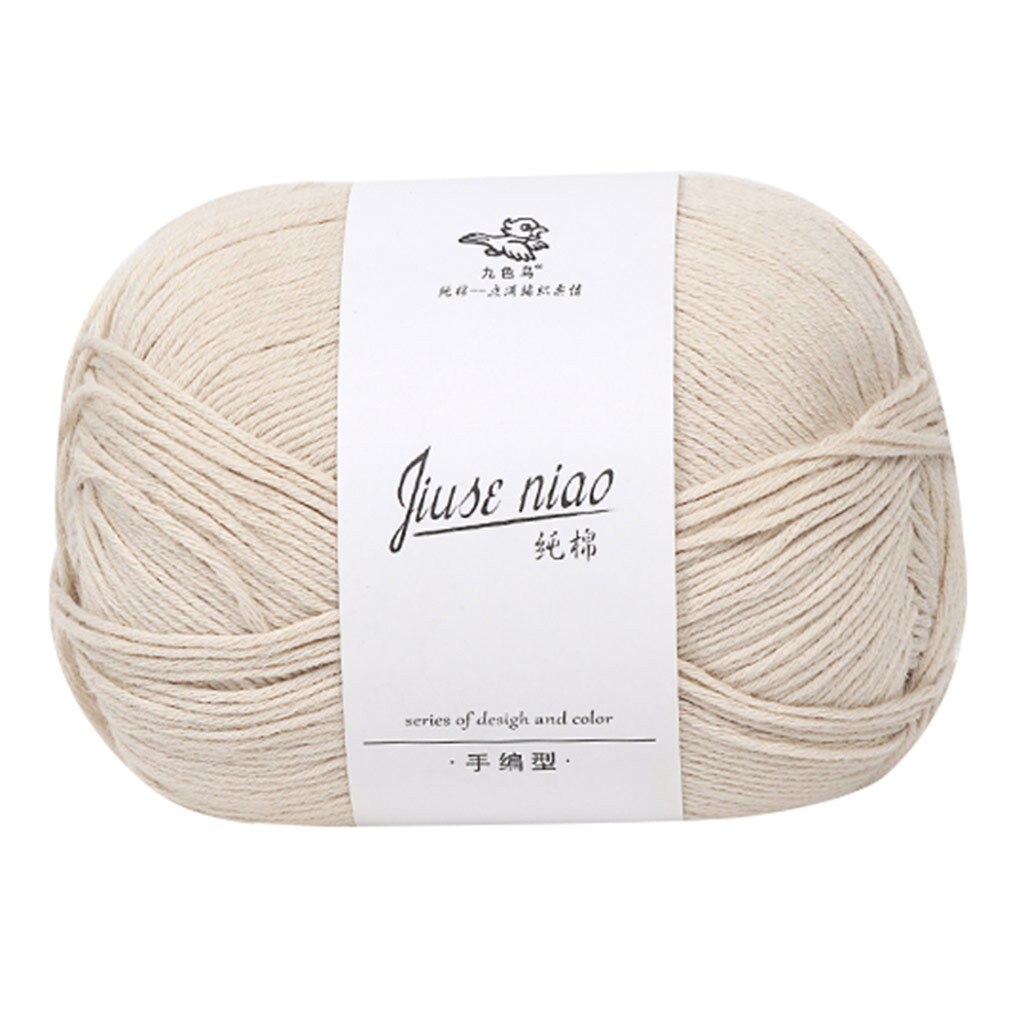 Katoenen Draad Baby Wol Breigaren In Dikke Wol Diy Sjaal Lijn Trui Kussen: P