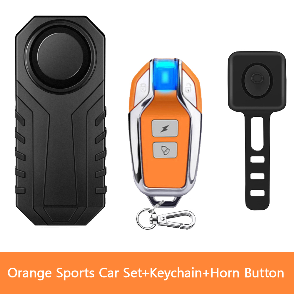Extractme – alarme de Moto, télécommande sans fil, étanche, 113db, pour vélo, Scooter électrique, Moto, alarme de sécurité antivol