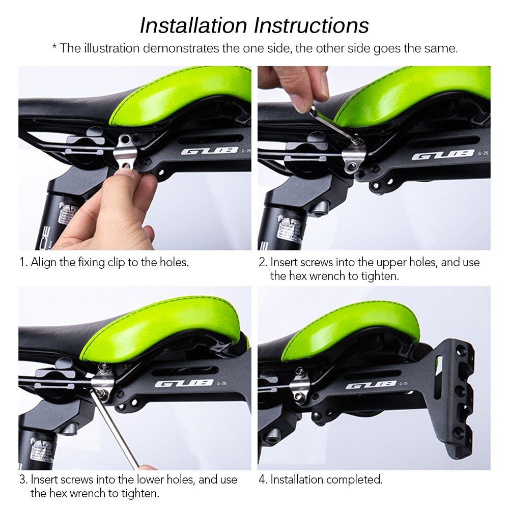 Bike Saddle Bottle Cage Holder Lightweight Solid Bike Water Bottle Cage Adapter Saddle Mount Rack Cycling Double Bottles Bracket