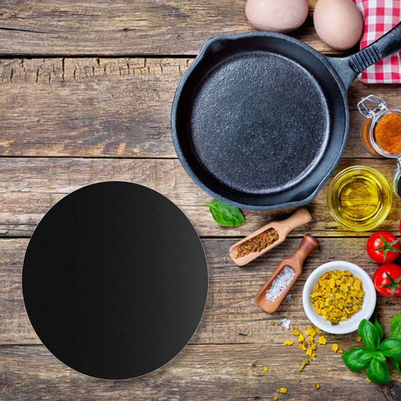 24/40cm Non-stick coating BBQ Grill Mats Heat Resistant Grilling Pad Round Oven Mat Grillmatte Grill Barbecue Accessories