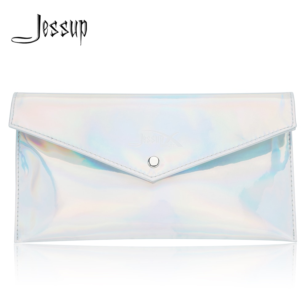 Jessup Fantasy Zilveren Cosmetische Tas Set Voor Make-Up Accessoires Vrouwen Tassen Make Up Gereedschap Reizen Beauty Case CB007