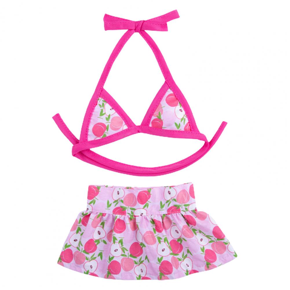1 ensemble Bikini pour animaux de compagnie chien ruban de fixation confortable impression claire Ins été Bikini pour animaux de compagnie été thème chien Bikini pour petits chiens XS-L: L / Rouge