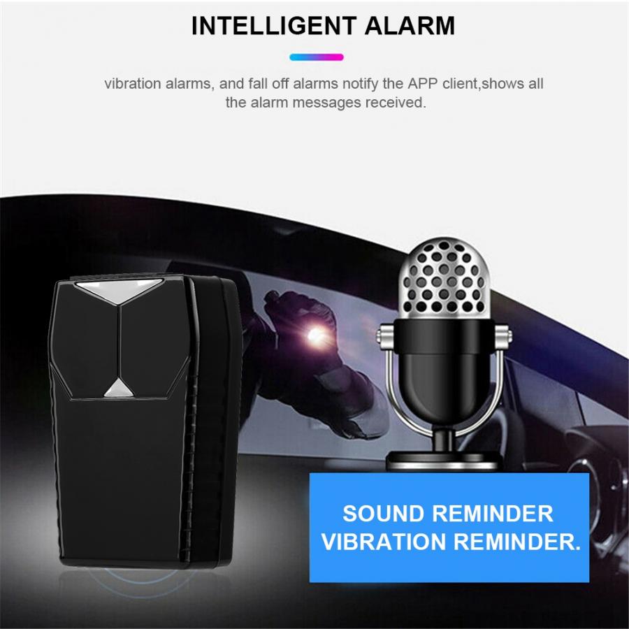 Portable GPS Vehicle People Security GPS Locator Safety Tracking Loss Prevention Black