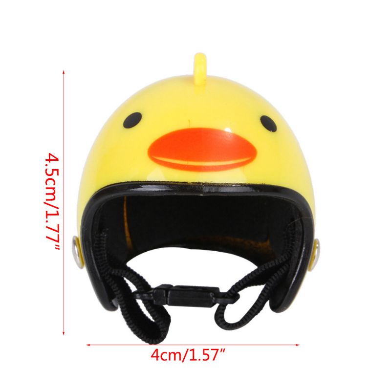 Chicken Helmet Pattern Fun Small Pet Poultry Head Protection Cover Hat Headgear