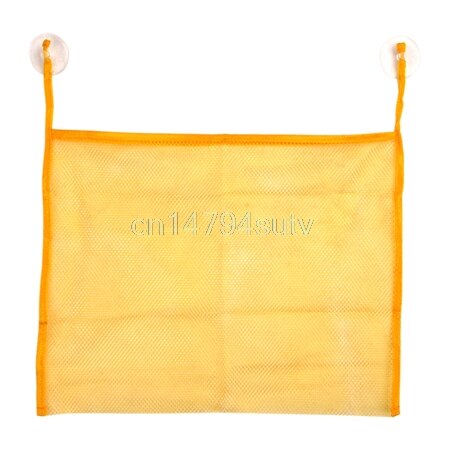 Baby freundlicher Angeln Spielzeug Ich bin Freien Spielen Zubehör Schlecht Badewanne Spielzeug Gittergewebe Netz Tasche Badezimmer # H055 #: Gelb