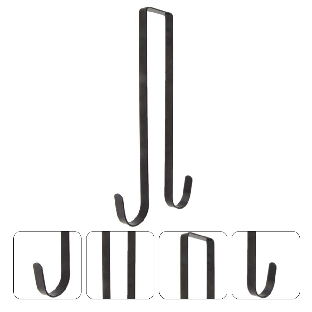 Xmas Wreath Hook Double-sided Garland Hanger Christmas Wreath Door Hook