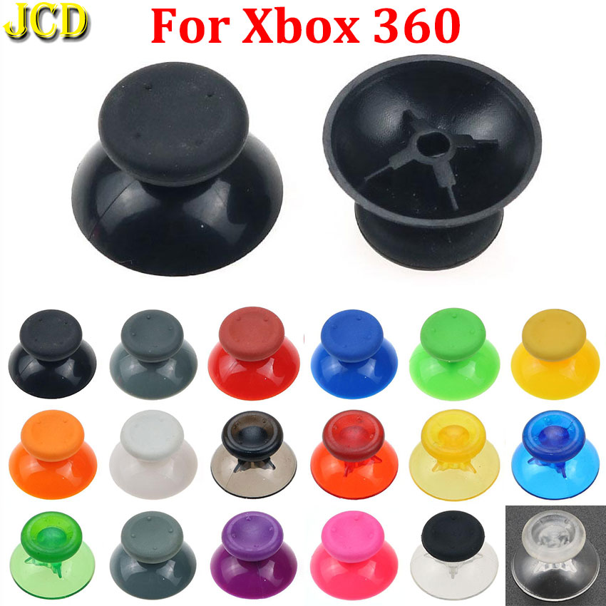 JCD 2 peças 3D analógico polegar vara cogumelo joystick tampa capa para controlador Xbox 360