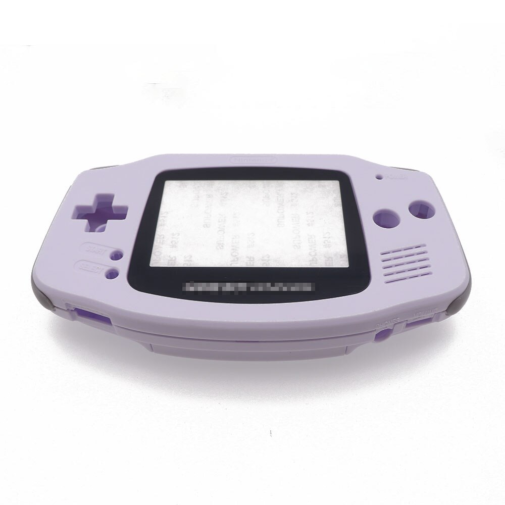 TingDong Gehäuse Shell Fall Abdeckung + Bildschirm Objektiv Protector + Stick Label für Gameboy Advance GBA Konsole: F