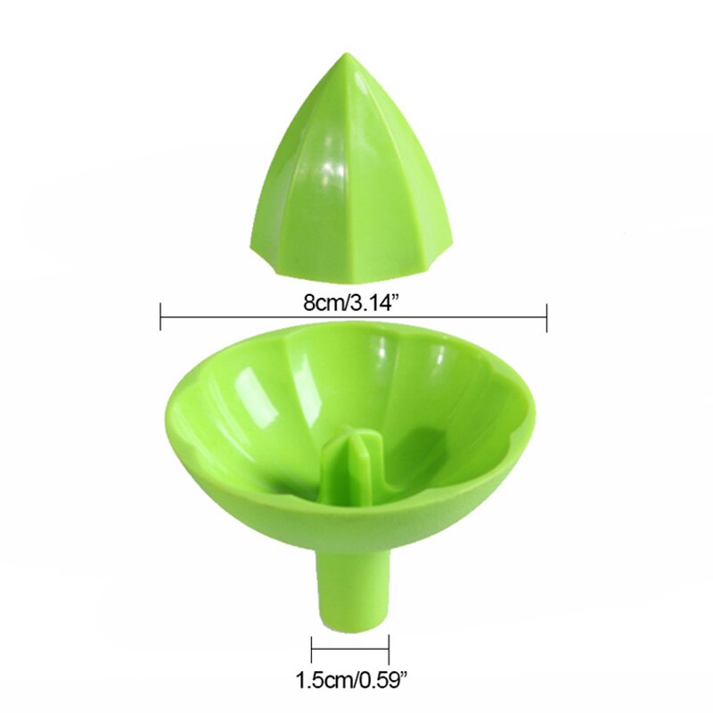 Bærbar mini 2 in 1 manuelle juicepressere frugtjuice kop husholdnings manuel juicer 2 in 1 appelsin citronsaft presseværktøj