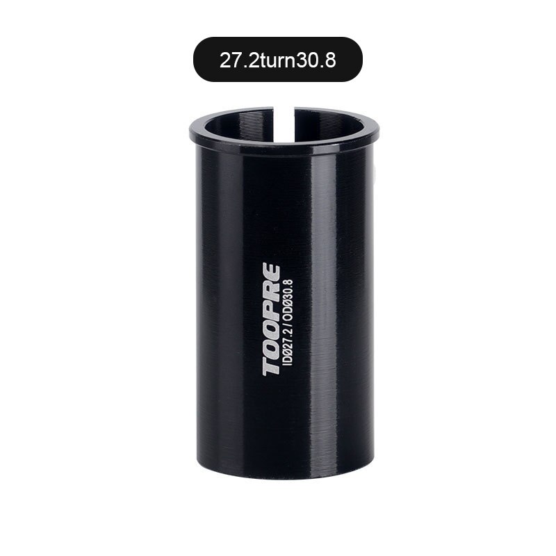 Fiets Zadelpen Adapter Buis Adapter Shim 22.2/25.4/27.2/31.6/33.9Mm 25.4/27.2/28.6/30.4/30.8/31.6/33.9/34.9Mm Voor Mtb: 27.2mm to 30.8mm