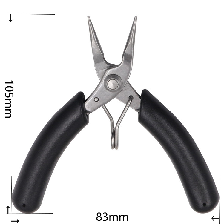 1Pc Sieraden Gereedschap Dikker Handvat Roestvrijstalen Tang Tang Staal Draadsnijder Voor Sieraden Reparatie Draadwikkel Ambachten Maken: green