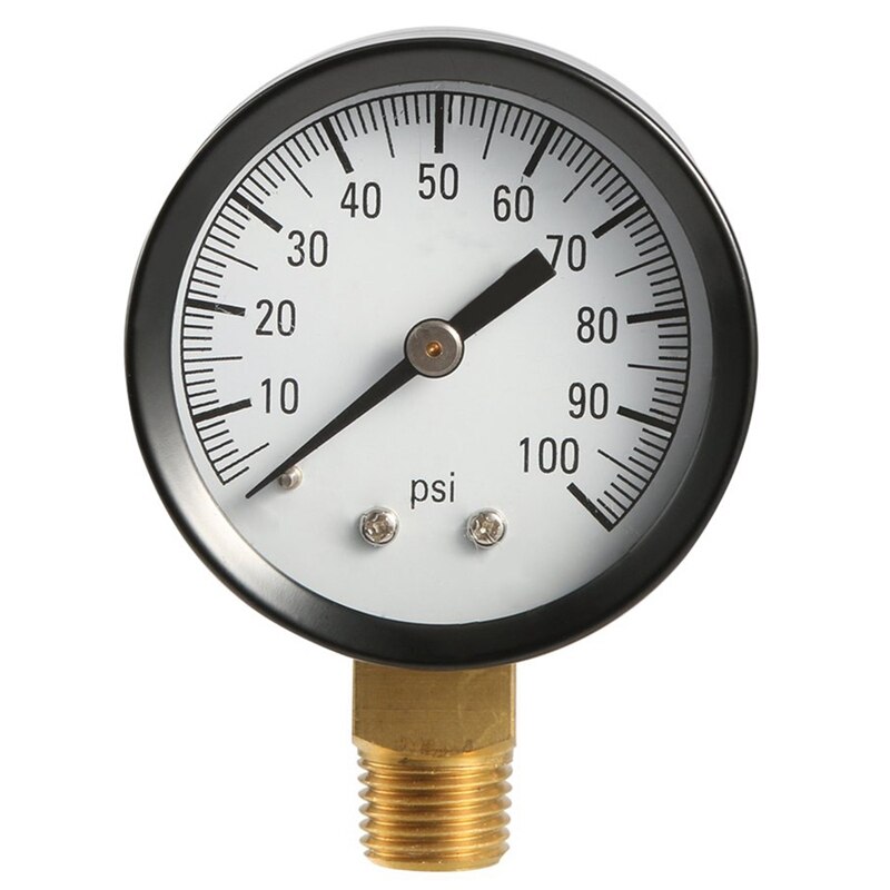 Simmons 1305 0-100 Psi 1/4 inch Well Pump Water Pressure Gauge Ts50-100Psi