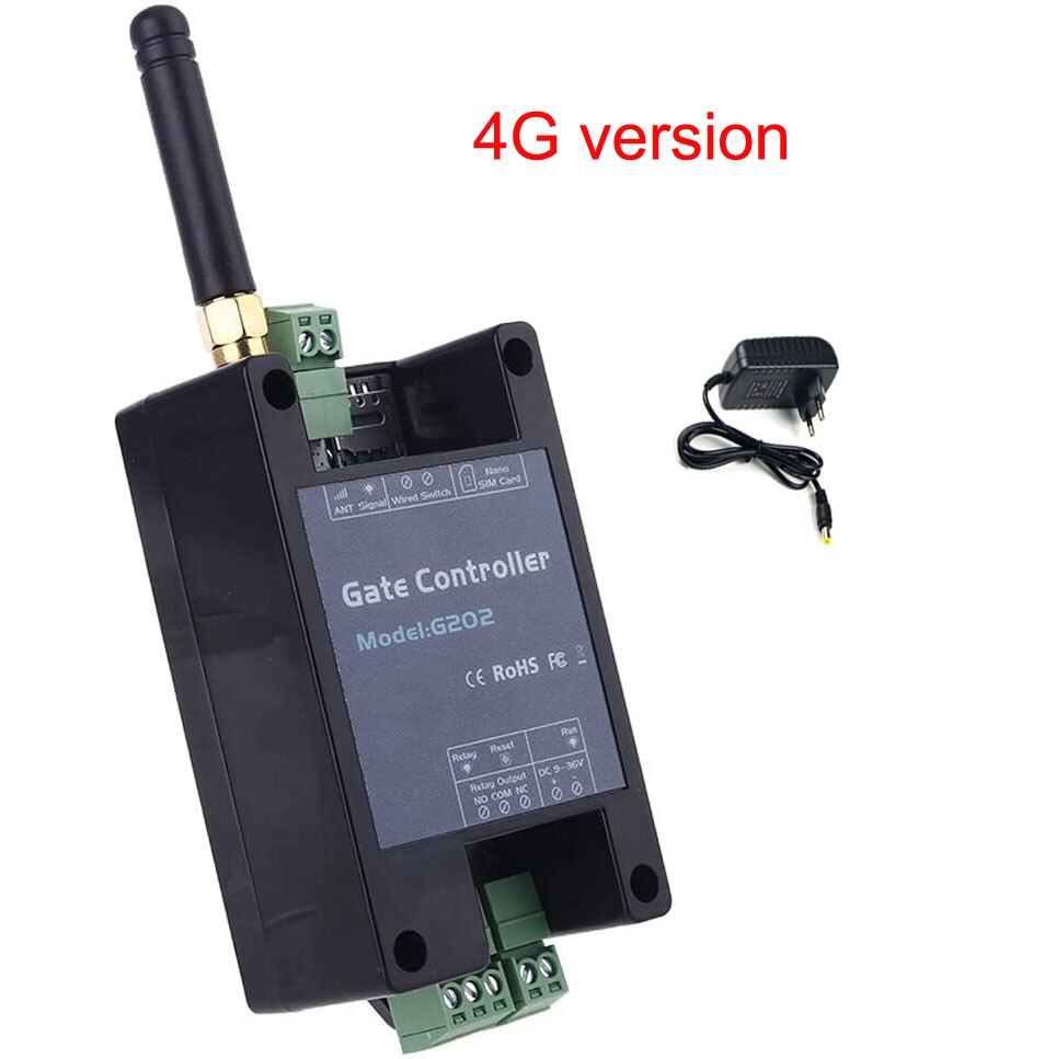 G202 3G 4G GSM Gate Opener Relay Wireless Remote Control Door Access Door opener (to replace RTU5024)