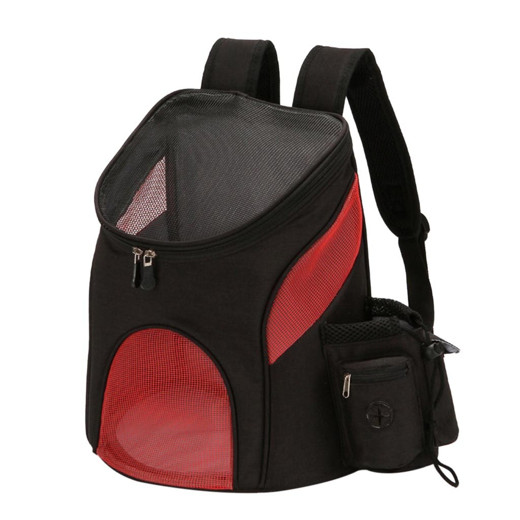 Bolsas de transporte para perros, mochila Gato portátil para perros, bolsa de transporte transpirable para gatos, transporte aprobado por la aerolínea: B 33x30x24CM