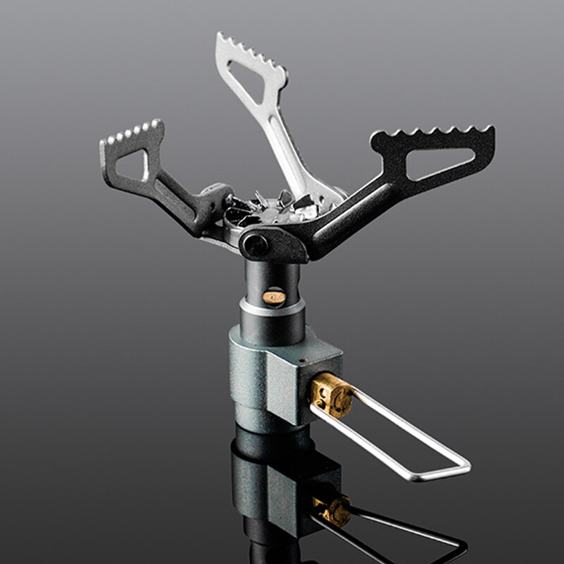 BRS-3000T portátil Ultra-luz de aleación de titanio potente y eficiente estable Camping Mini estufa de Gas para el senderismo Picnic de cocina