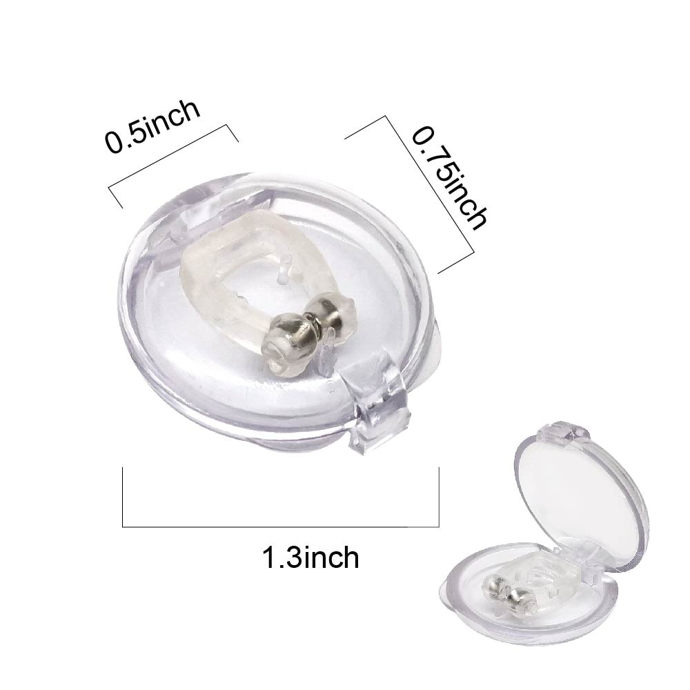 Mini anti snarkning snarkstoppare silikon näsklämma sleep noise guard sova dropshopping populärt