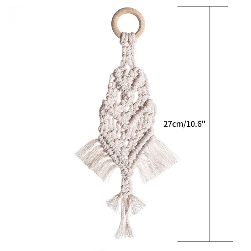 Boêmio chique tapeçaria de parede pendurado decoração do quarto dos miúdos tecido de malha tapeçarias macrame tapeçaria tapeçaria decoração da parede: Default Title