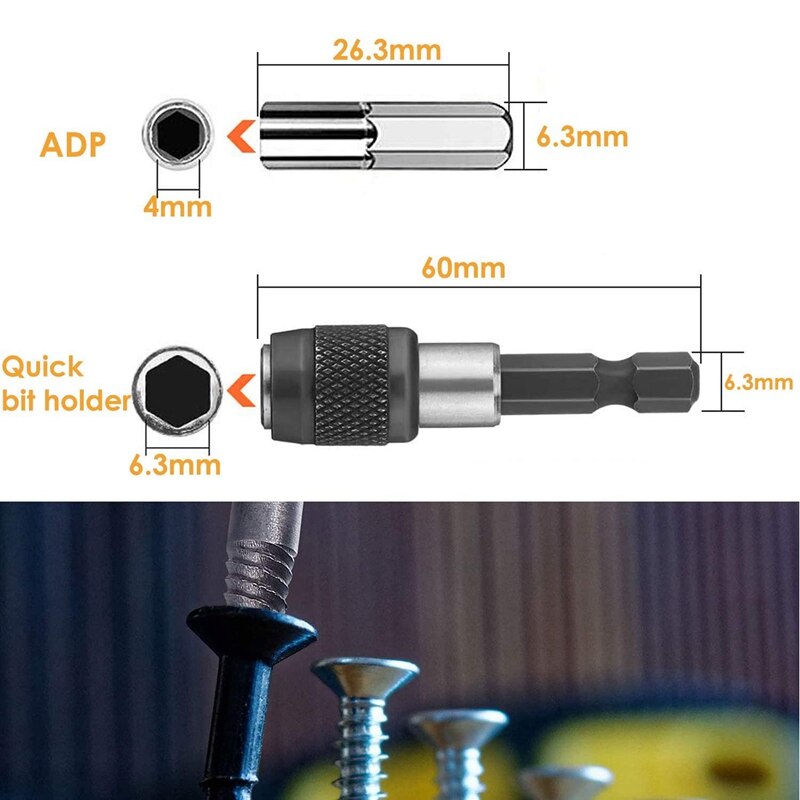 22 Pcs Stripped Screw Extractor Set Drills and Extractor Material Bolt Remover Set with Magnetic Extension Bit Holder