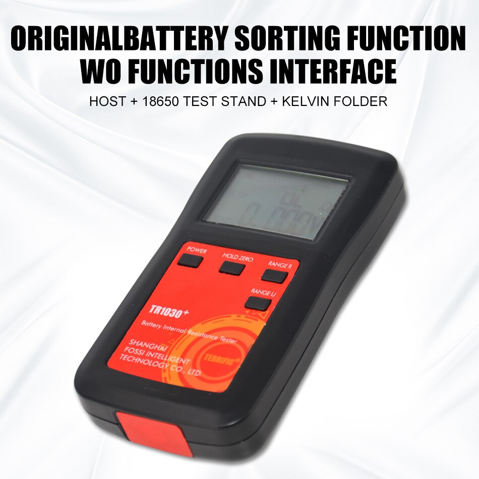 Upgrade TR1030 Lithium Battery Internal Resistance Tester YR1030 18650 Nickel Hydride Lead Acid Alkaline Battery Tester C6