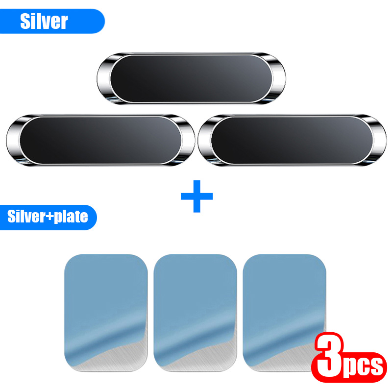 3 sztuk magnetyczny uchwyt samochodowy telefon automatyczny magnes góra telefon komórkowy stojak telefon GPS wsparcie dla iPhone Xiaomi Huawei Samsung: 03