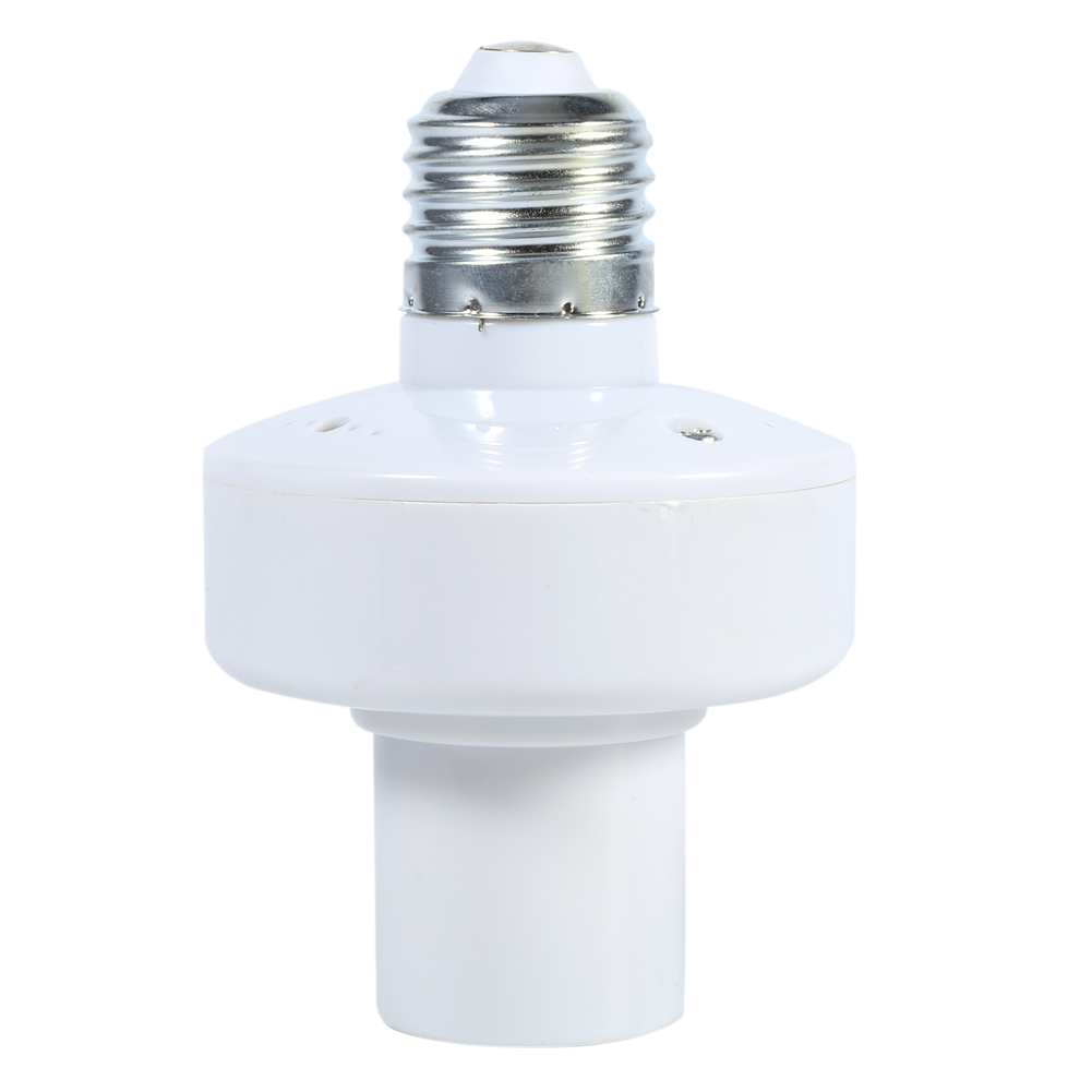 E27 skruer trådløs fjernbetjening lys lampe pæreholder hætte stikkontakt 220v trådløs fjernbetjening lampeholder
