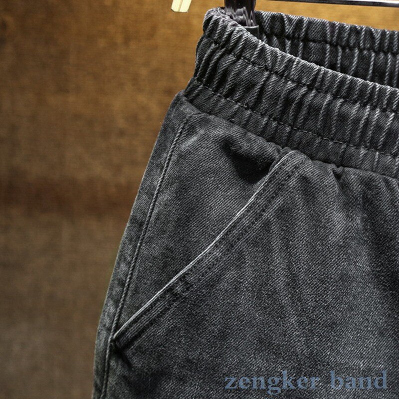 Lente casual broek trendy heren jeans broeken broek heren wild grote maten losse harem broek heren jeans merk 7 xl 6 xl 5xl