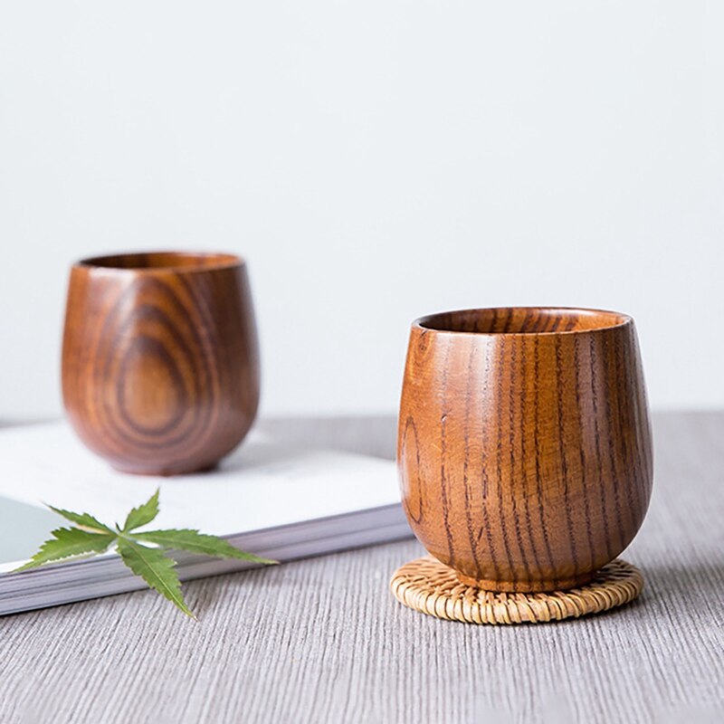 N trekopp gjenbrukbar te kaffe melk vin kopp varmeisolering vannkopp japansk stil naturlig 8 x 7.8cm skudd glass keramikk