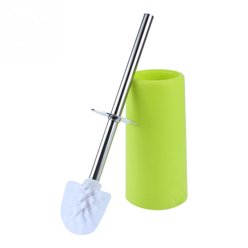 6Pcs Bathroom Accessory Set Bin Soap Dish Dispenser Toothbrush Holder Green Toilet Brush Waste Bins Bathroom Accessories