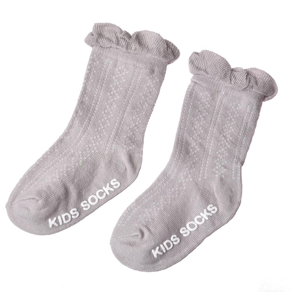 Cartoon Leuke Oren Dier Patroon Babysokjes Kid Cloting Accessoires katoen Anti Slip Sokken Baby Voor Jongen Meisje 0 2 jaar: Roze