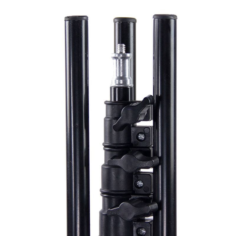 Mobile Phone Holder 1.6M Camera Photography Stabilized Tripod Reverse Folding Light Stand