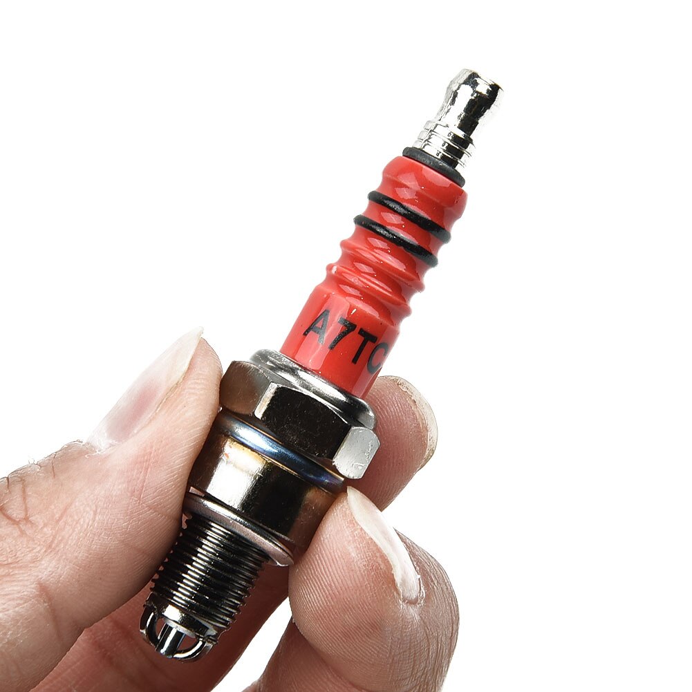 GY6 Motor Bougie Praktische Duurzaam Sterke Vonk Drie Elektrode Hoofd