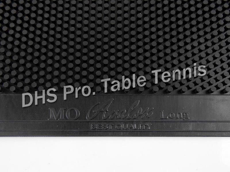 AVALOX MO (OX, Super Grote Pips, geen ITTF) lange pips-out tafeltennis/pingpong Rubber Zonder Spons, OX