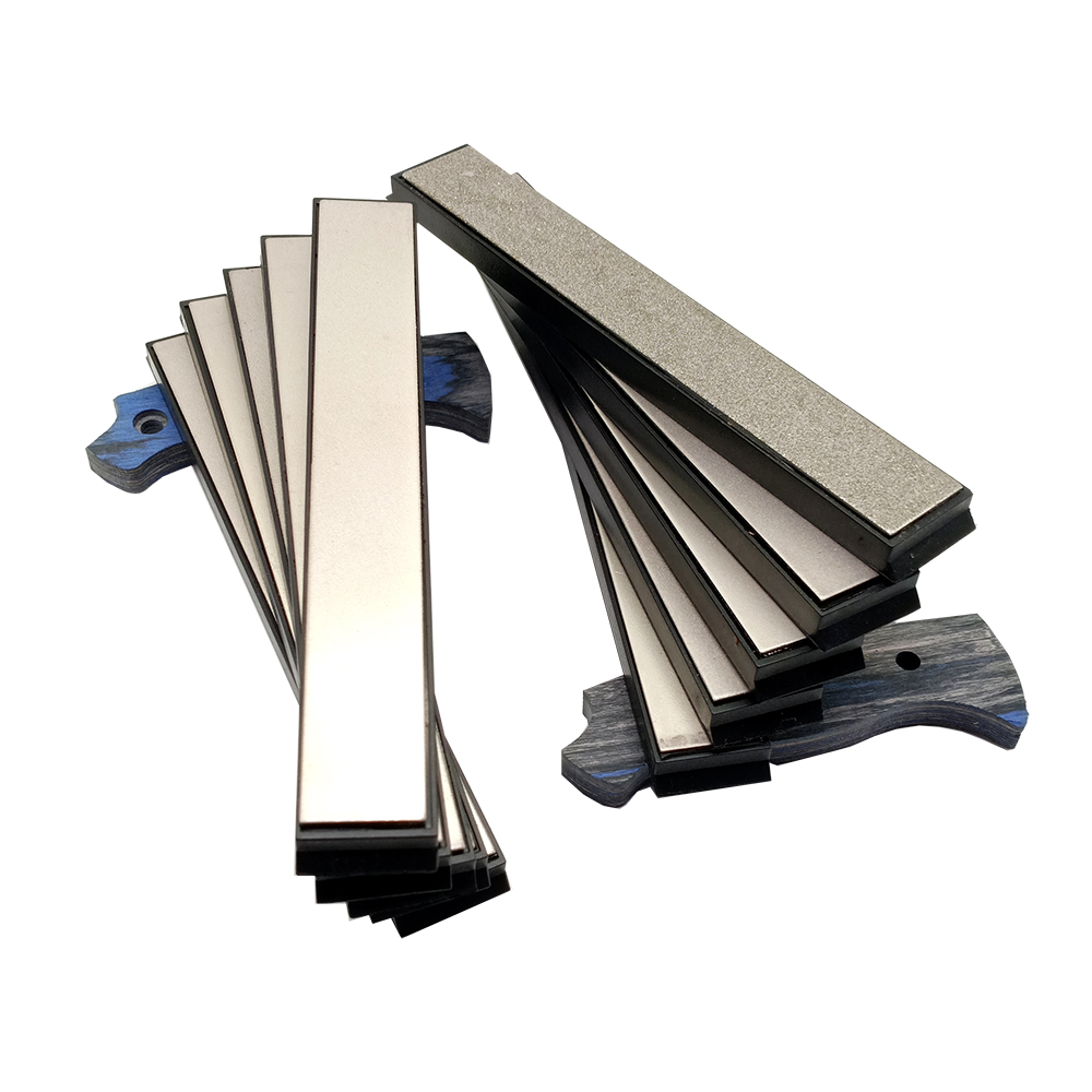 7 pces conjunto faca de cozinha apex edge pro apontador de lápis substituição diamante pedra de amolar 80-2000grit