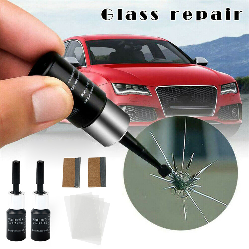Automotive Glass Nano Repair Fluid Kit Car Windows Crack Chip Maintenance Tool Automobiles Window Repair