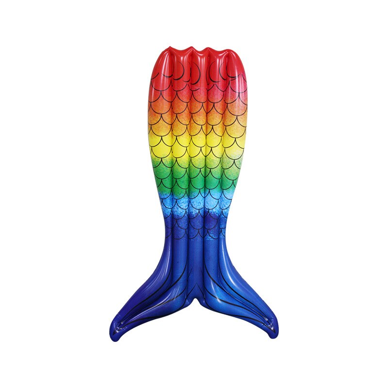 175Cm Mermaid Opblaasbare Cirkel Float Zwembad Air Matras Zwemmen Ring Voor Volwassen Drijvende Bed Ride-On Vlot Zwembad partij Speelgoed Zomer: Default Title