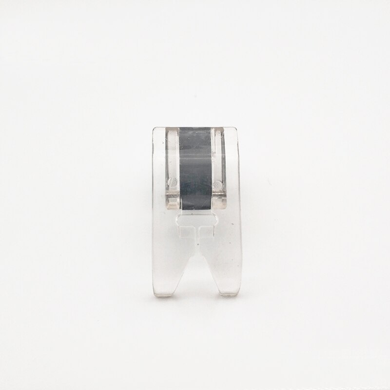 1pcs Mini Plastic Clear Tortuous Sewing Machines Presser Foot with Holders Walking Foot for Home Sewing Machine